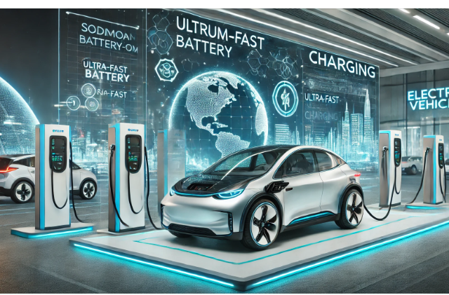 New Sodium-Ion Battery Technology Enables Charging Electric Vehicles in Seconds